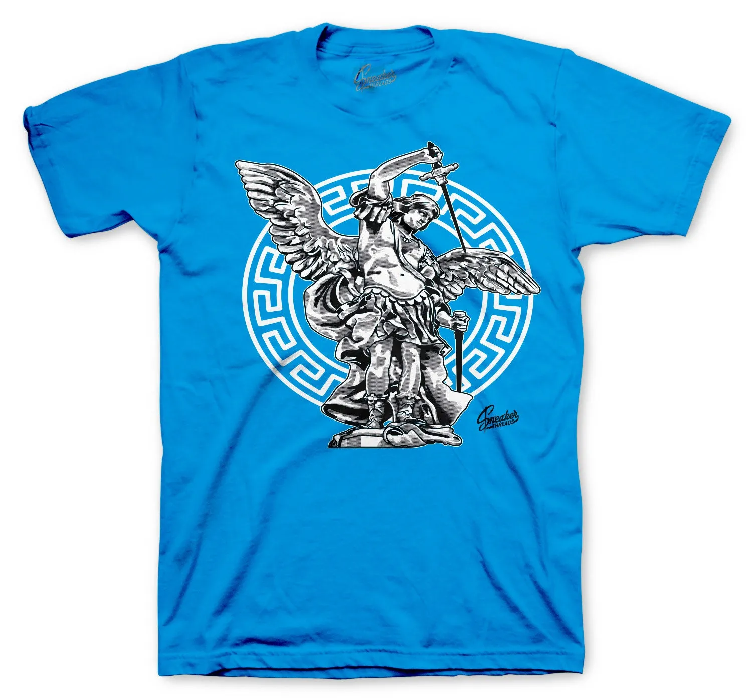 700 Bright Cyan St. Michael Shirt