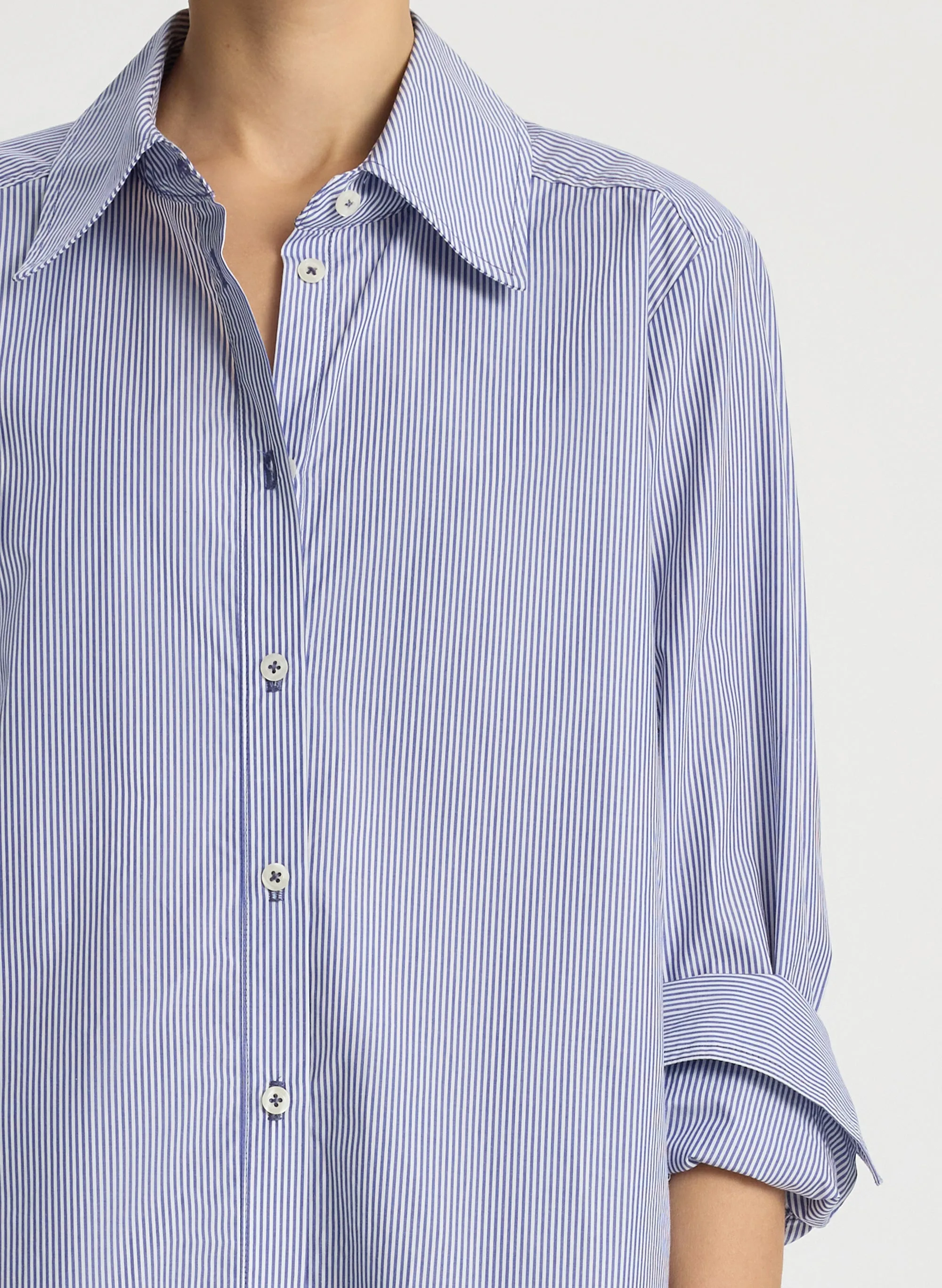 Aiden Striped Cotton Shirt