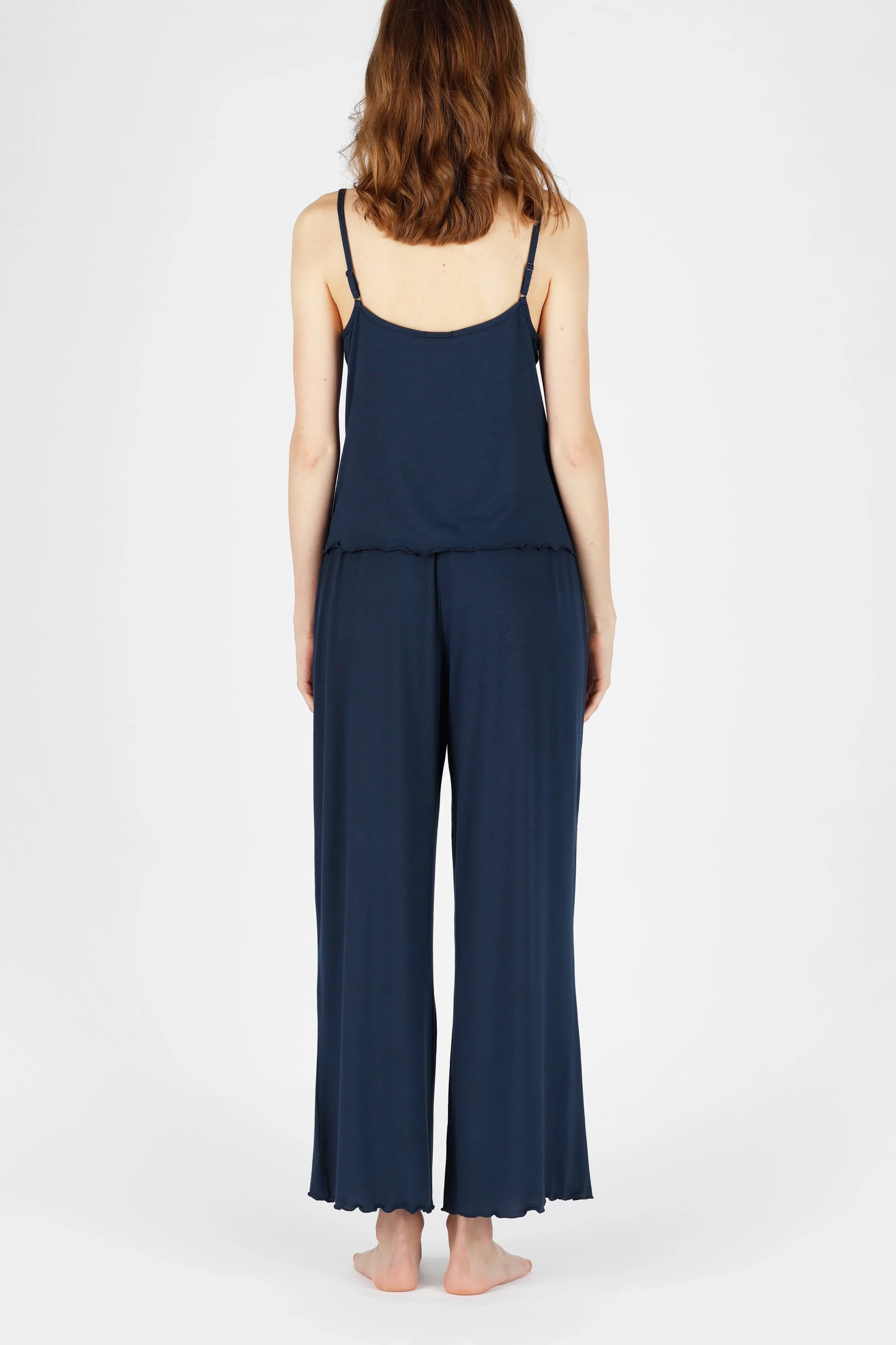 All-Day-Chic Pajama Pant - Navy blue