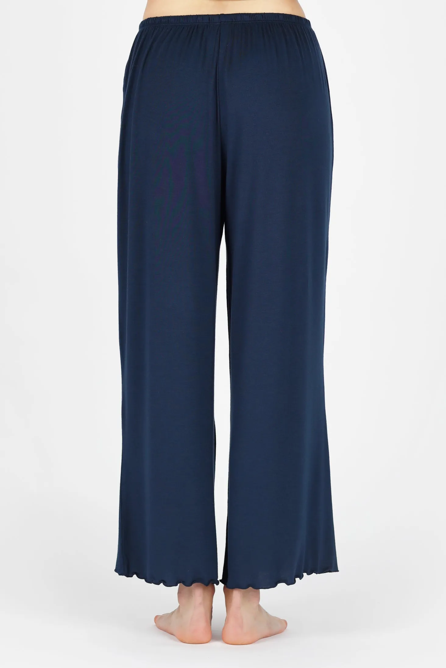 All-Day-Chic Pajama Pant - Navy blue