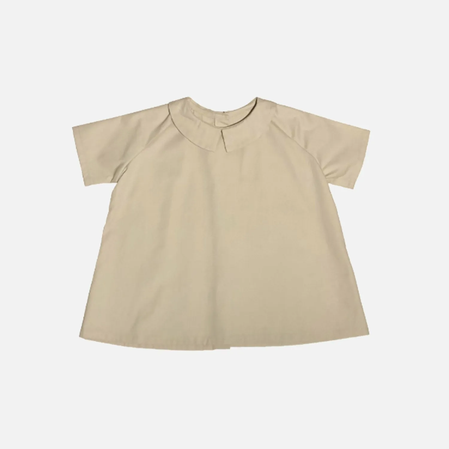 Baby & Kids Pima Cotton Friend Shirt - Beige