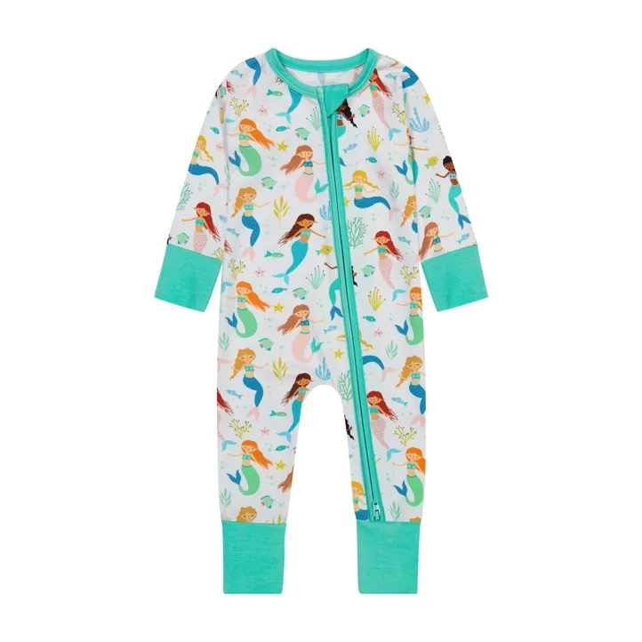 Bamboo PJ Sleeper - Magic Mermaids