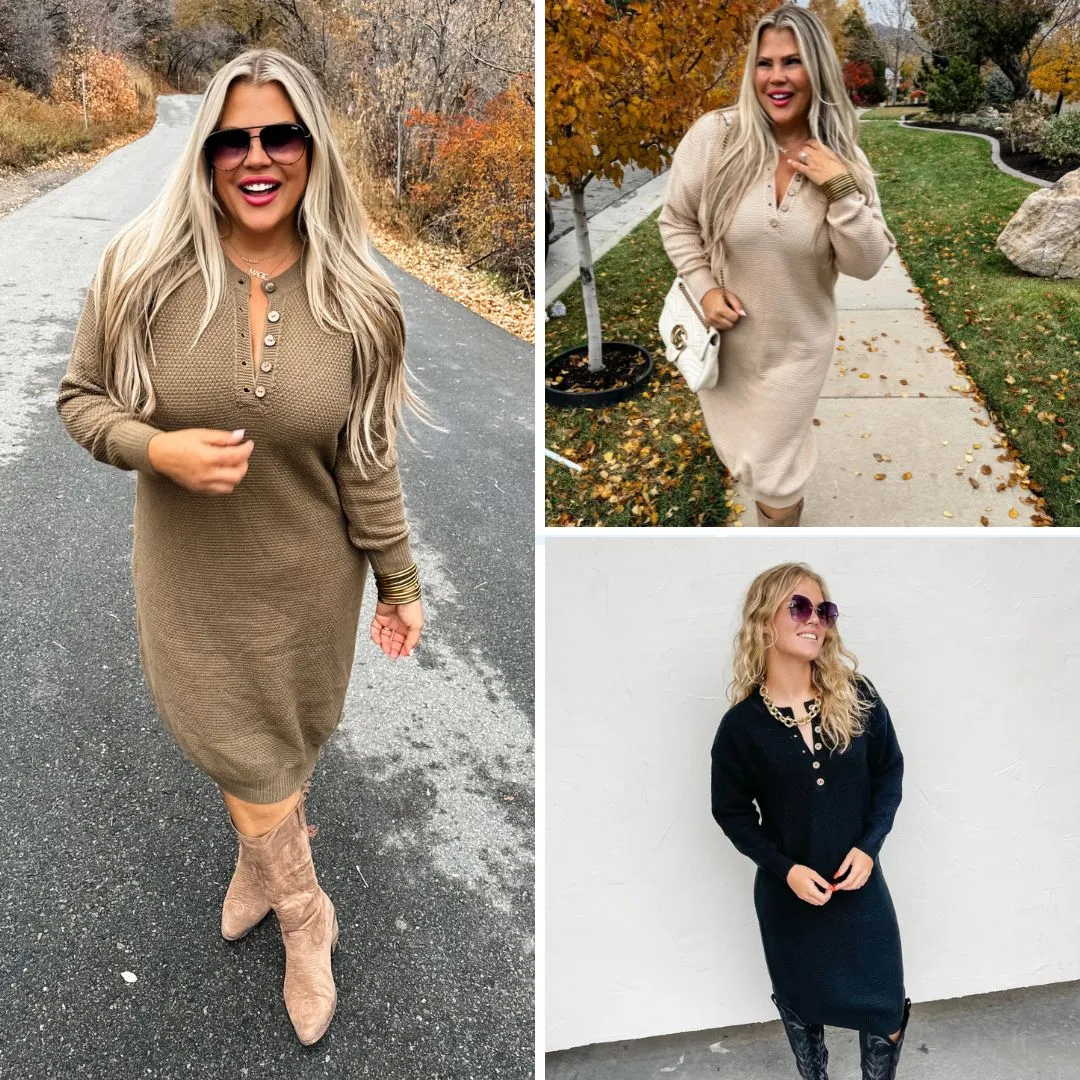 Blakeley: Lively Dress in Three Colors