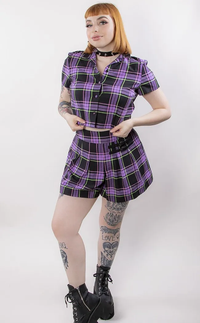 Bright Tartan Skort