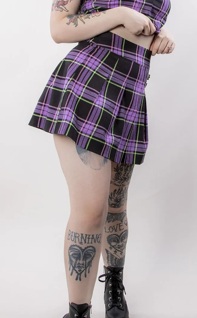 Bright Tartan Skort