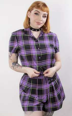 Bright Tartan Skort