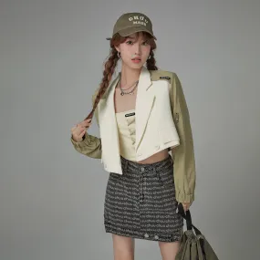 Chuu Too Cool Crop Outer Jacket