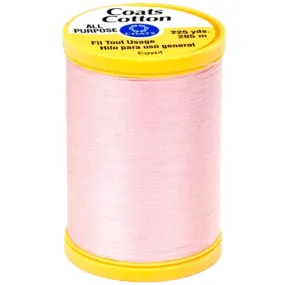 Coats General Purpose Cotton Thread 225yd Light Pink