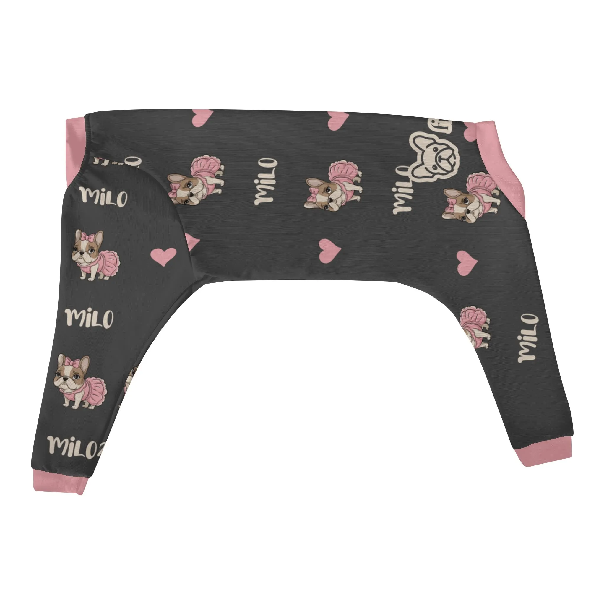 Cookie - Personalized French Bulldog Pajamas with Frenchie’s Name – Ultra-Soft, Cozy, and Adorably Stylish!