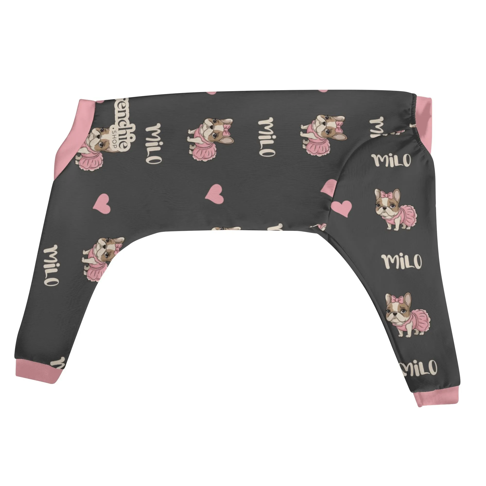 Cookie - Personalized French Bulldog Pajamas with Frenchie’s Name – Ultra-Soft, Cozy, and Adorably Stylish!