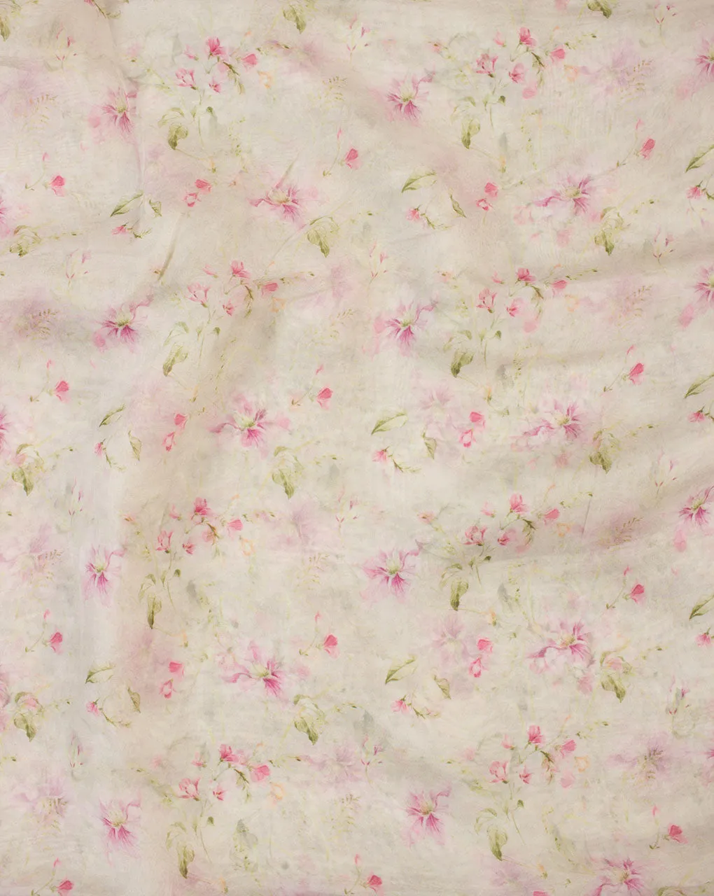 Digital Print Viscose Organza Fabric