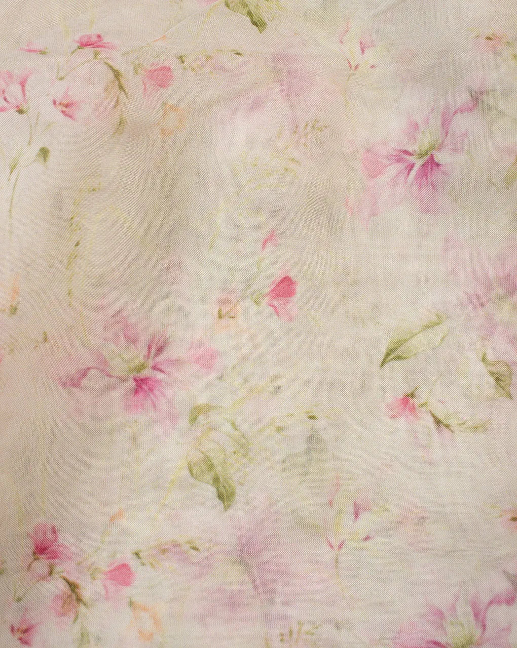 Digital Print Viscose Organza Fabric