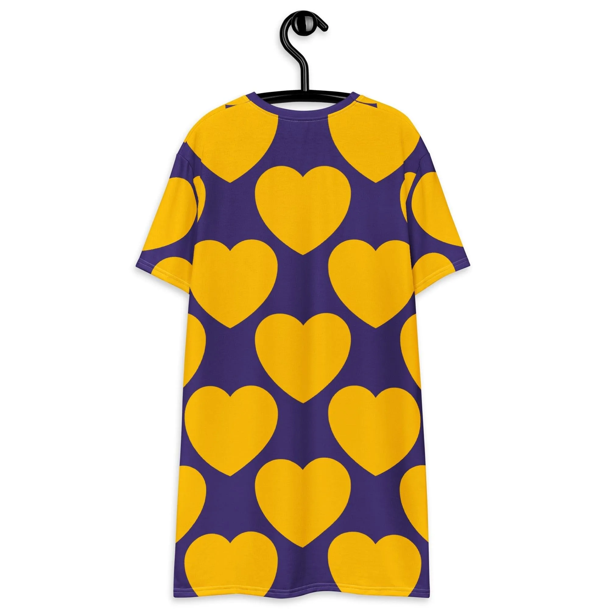 ELLIE LOVE yellow purple - T-shirt dress