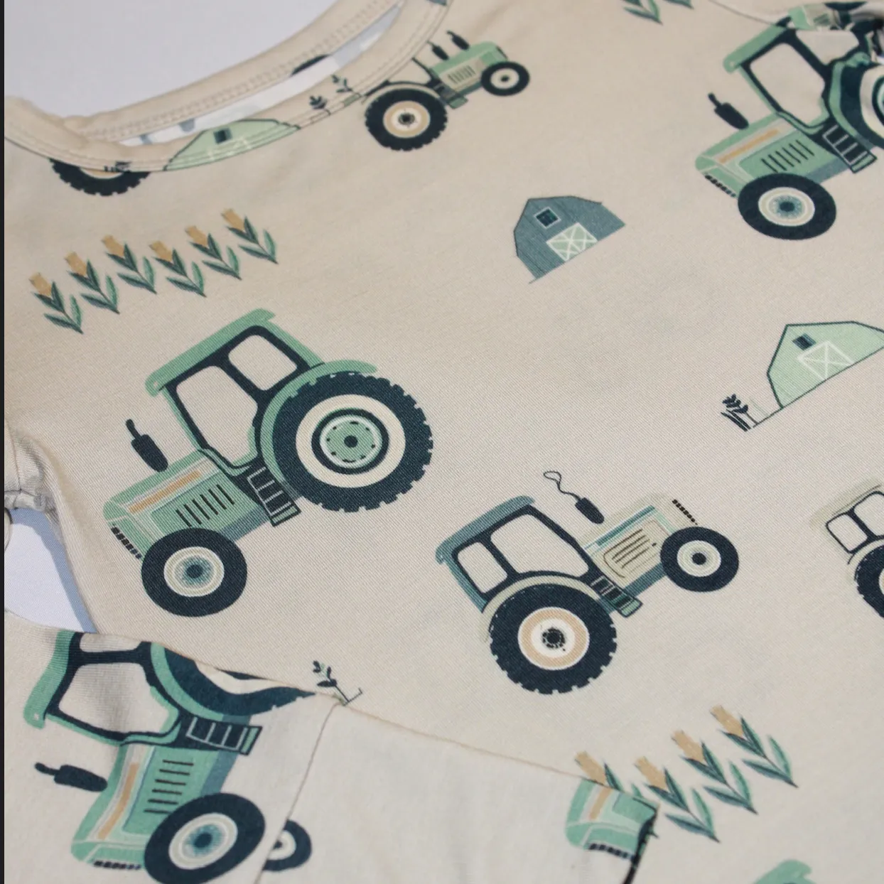 Farm Tractors - Long Sleeve Set