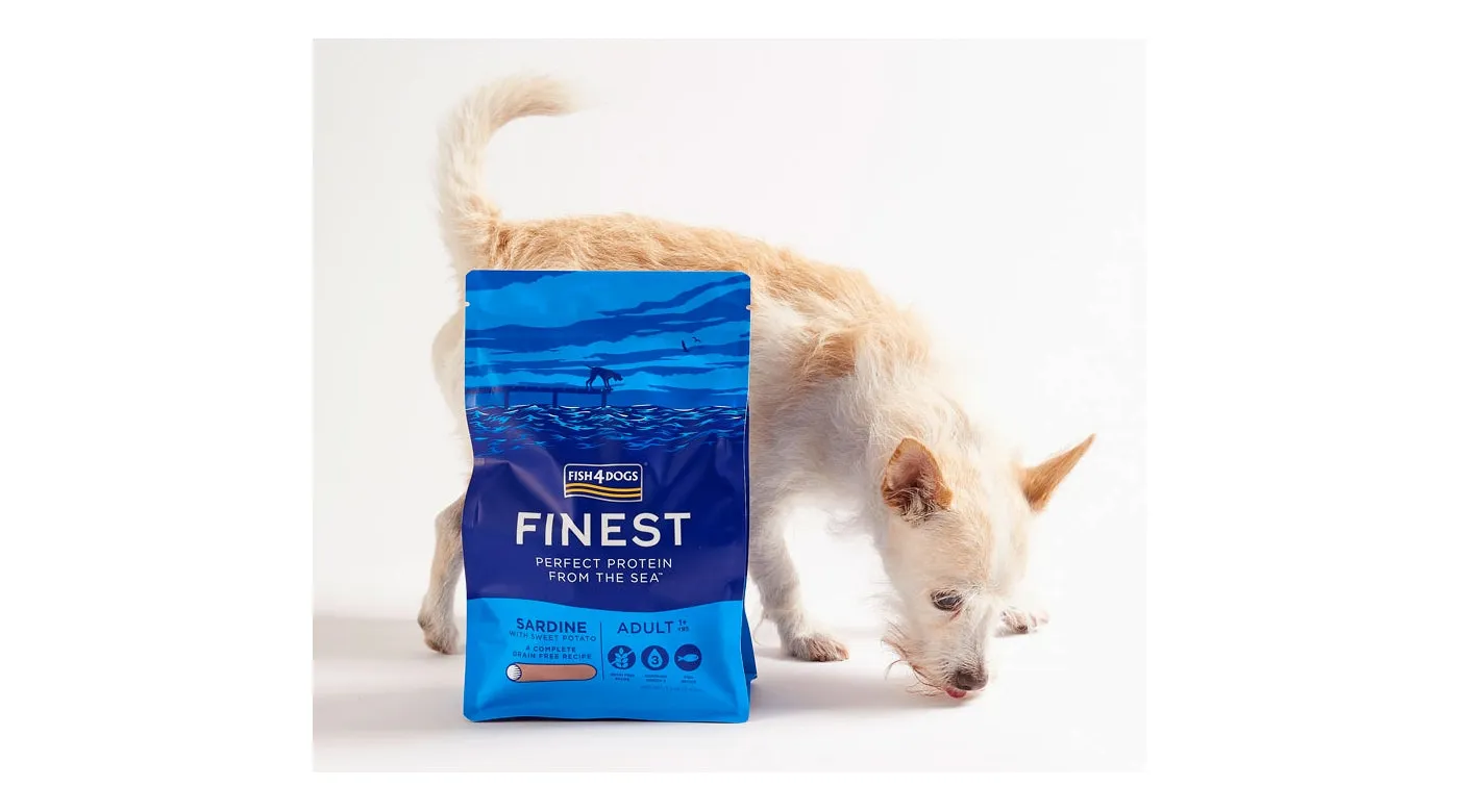 Fish4Dogs - Finest Adult Sardine and Sweet Potato (Small Kibble) - 1.5kg