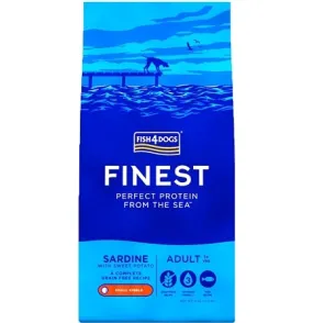 Fish4Dogs - Finest Adult Sardine and Sweet Potato (Small Kibble) - 1.5kg