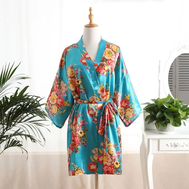 Floral Party Bridesmaid Robes