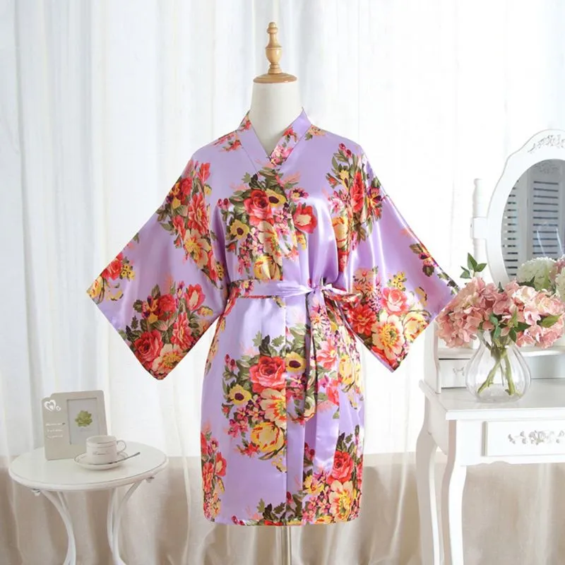 Floral Party Bridesmaid Robes