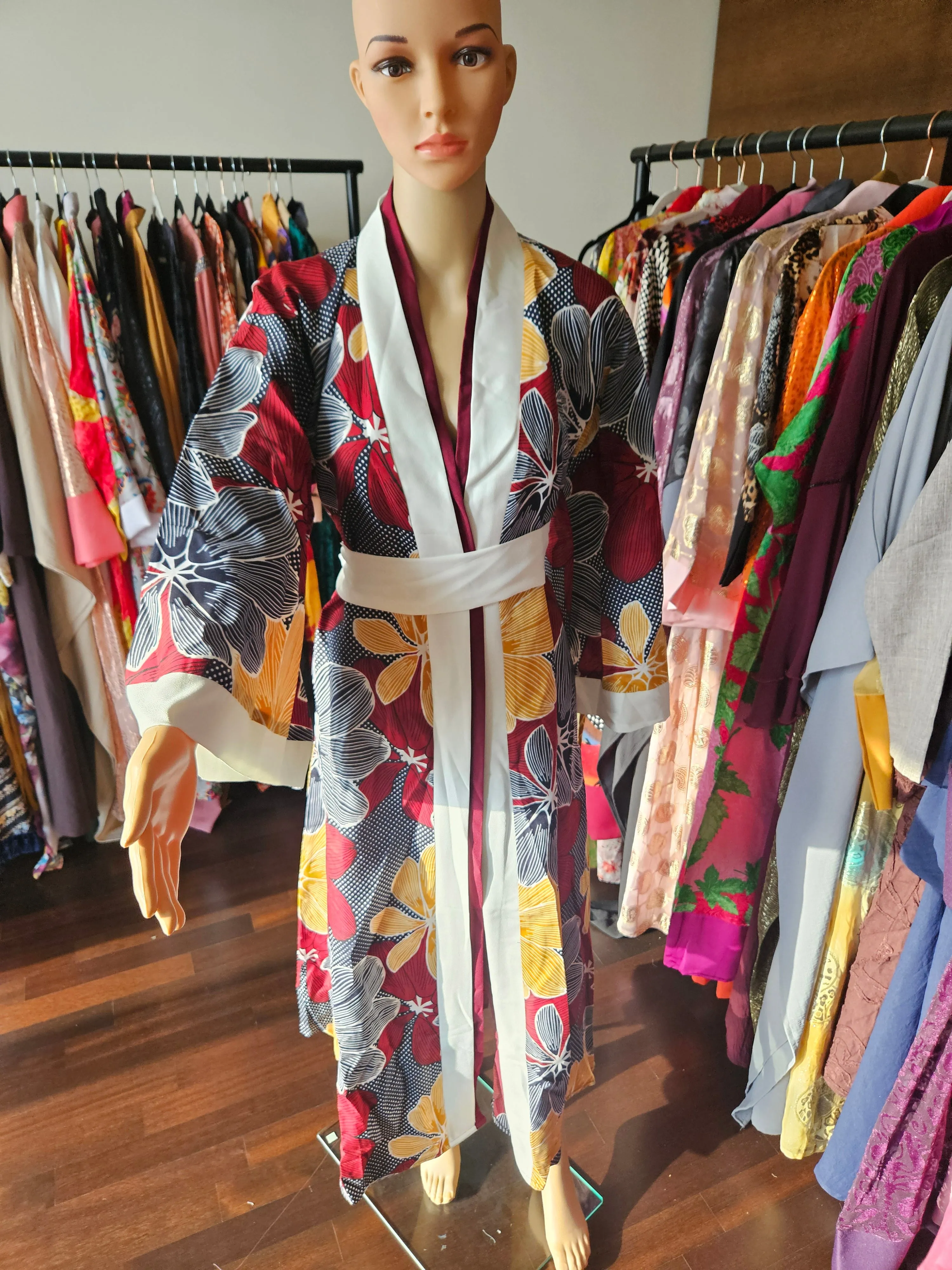 Frida Ankara Kimono