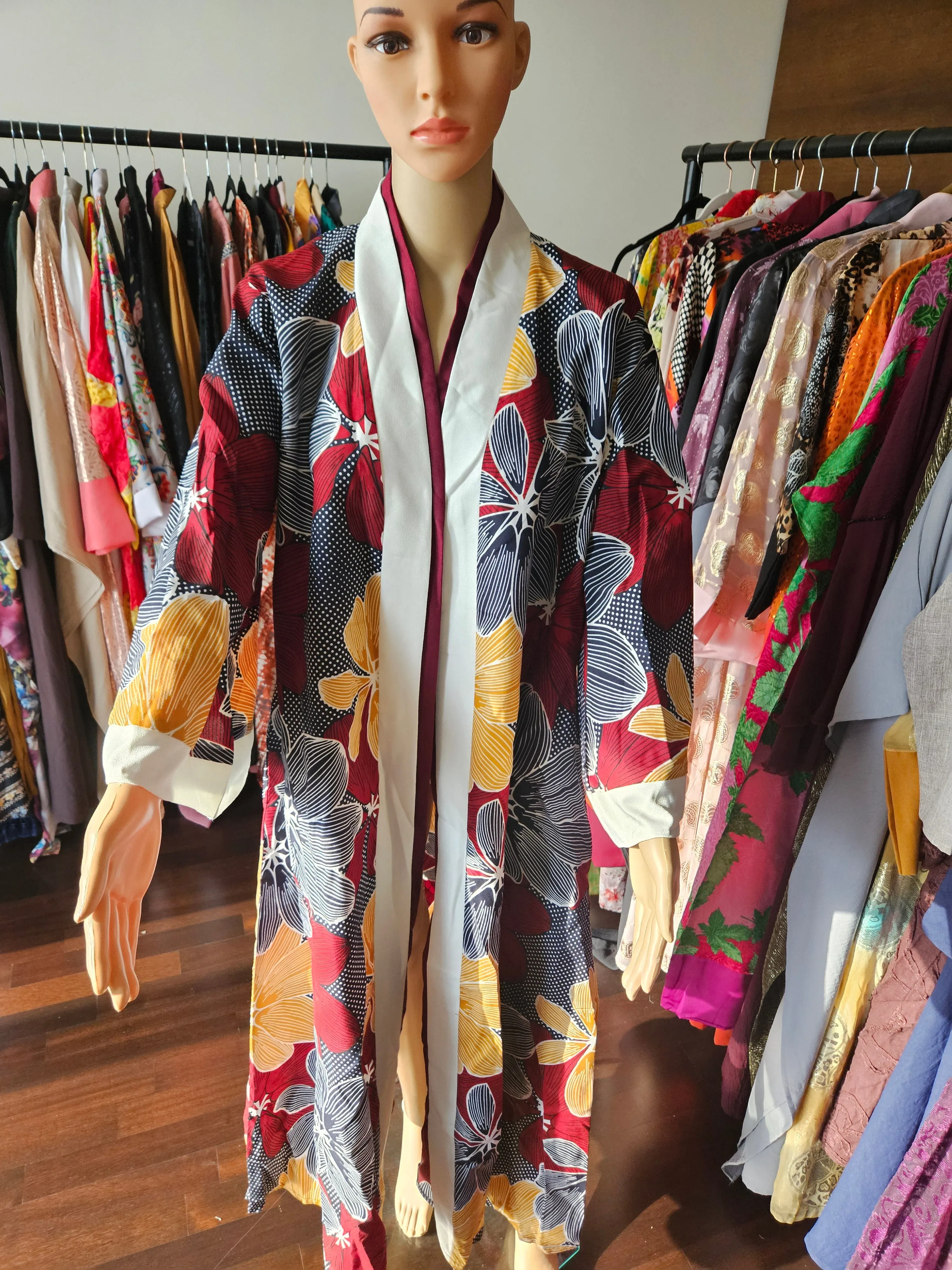 Frida Ankara Kimono