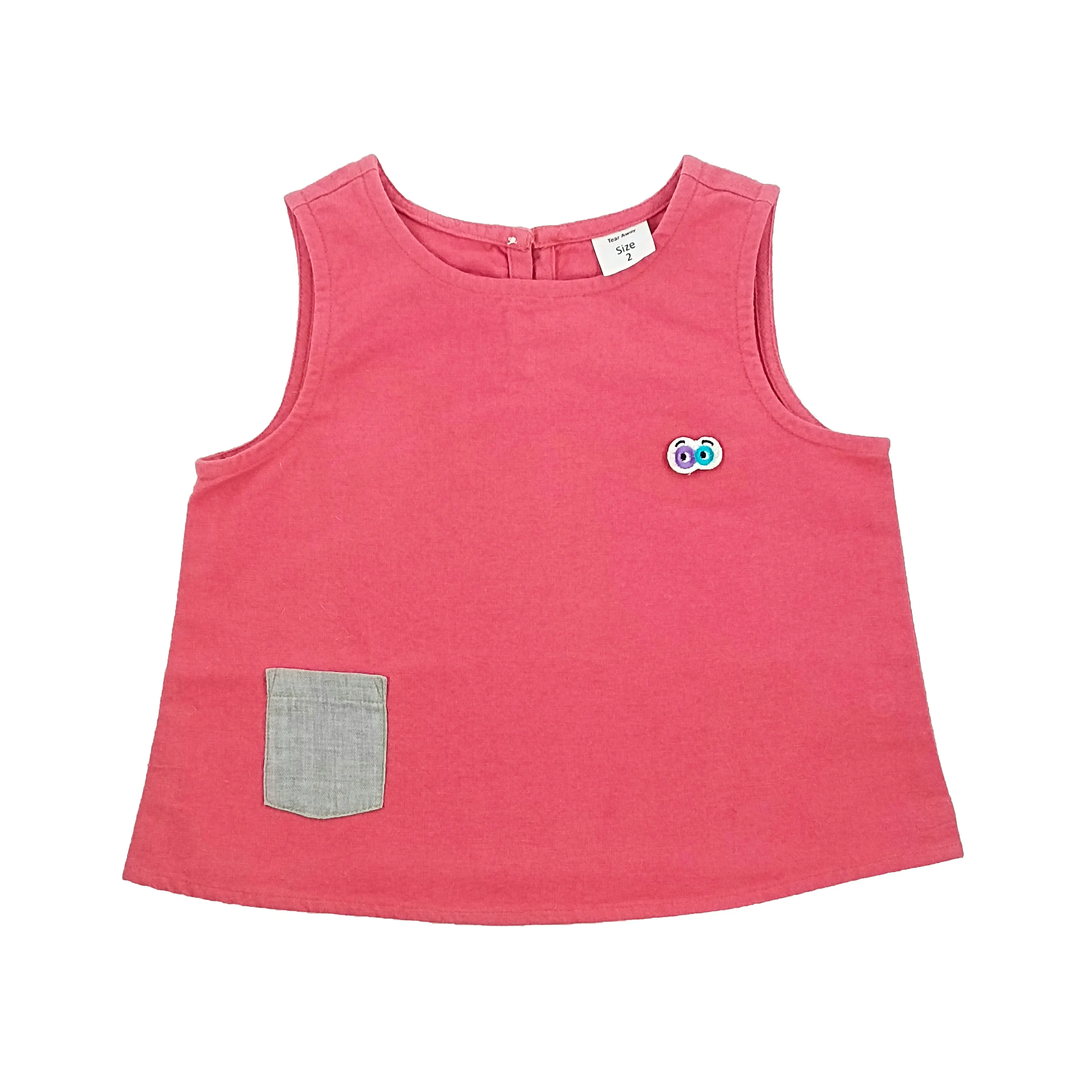 Girls Slate Coral Top