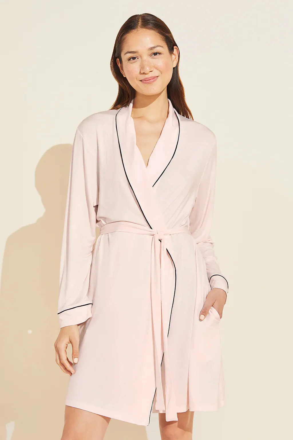 Gisele Tuxedo Robe