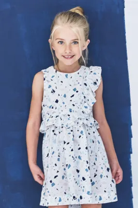 Jean Bourget Terrazzo Girls Dress (Size 3 left)