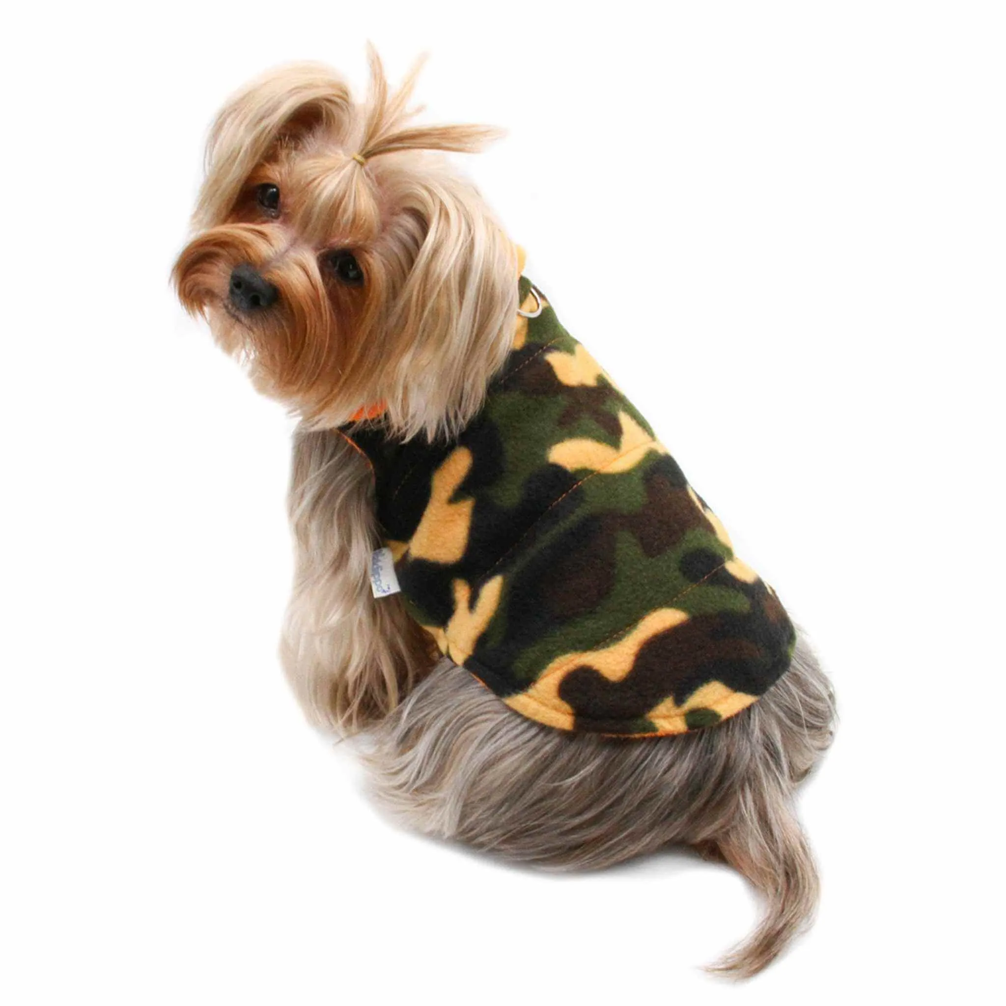 Klippo Camouflage Dog Vest with Ultra Soft Lining