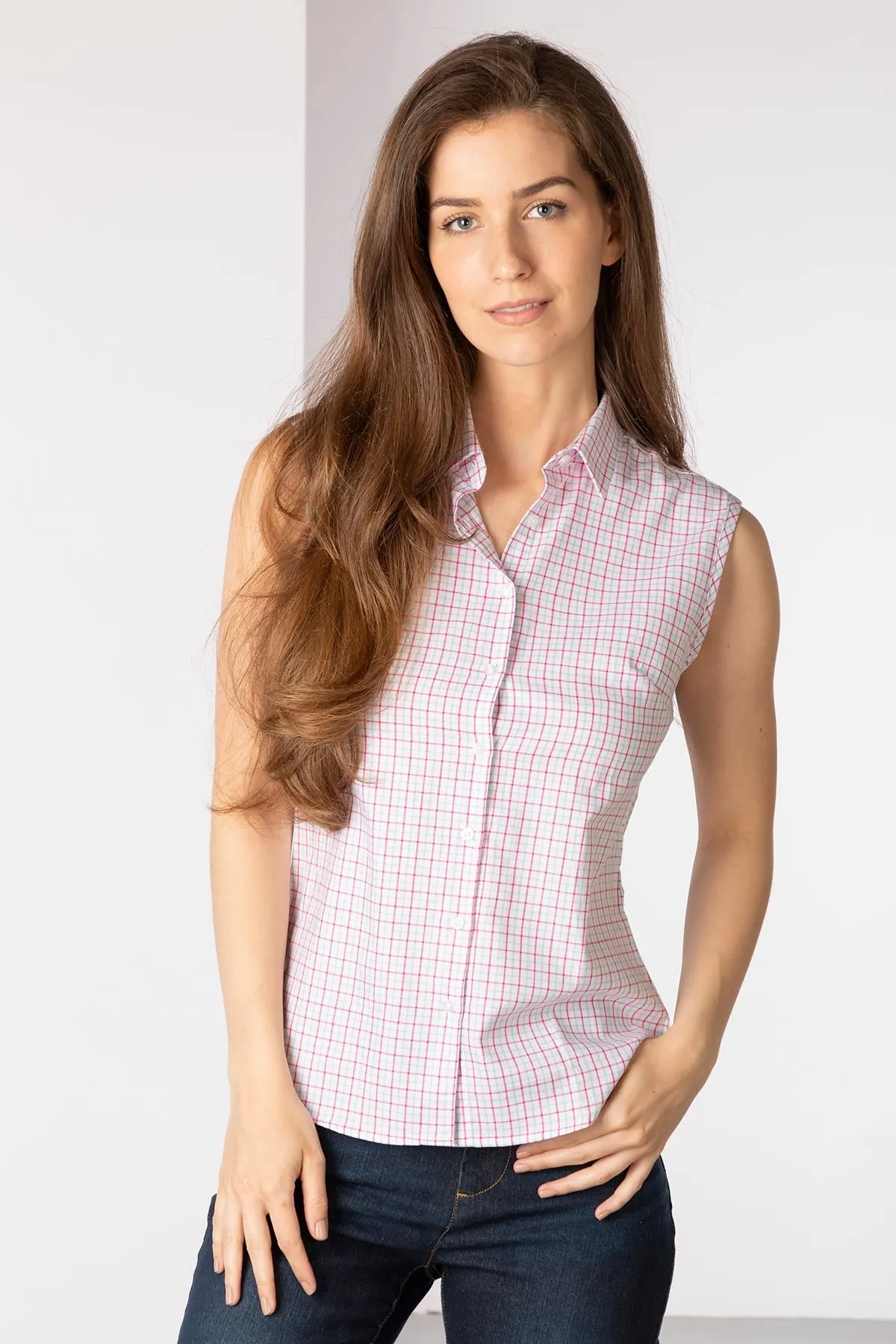 Ladies Hannah Sleeveless Country Shirt - Ellie II