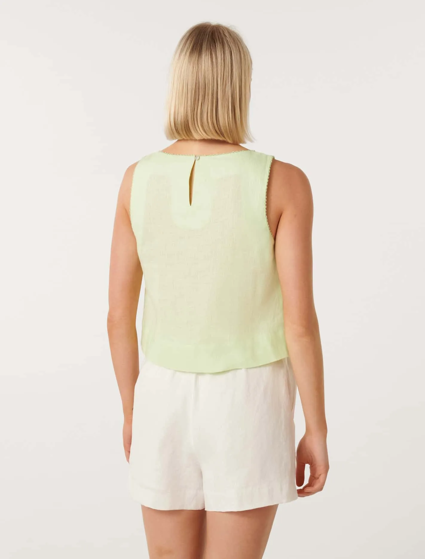 Laila Linen Tank Top