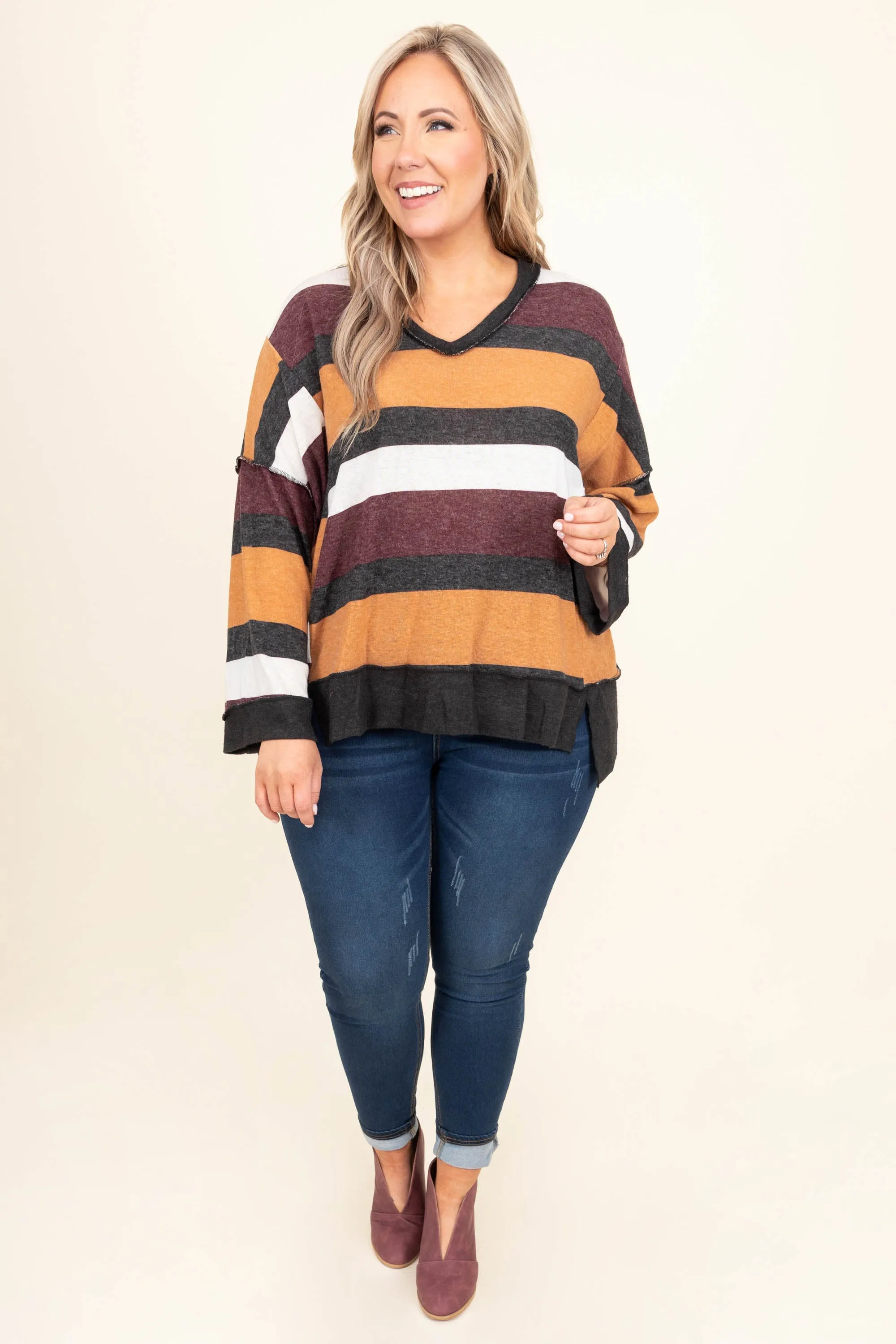 Lively Mornings Sweater, Multi