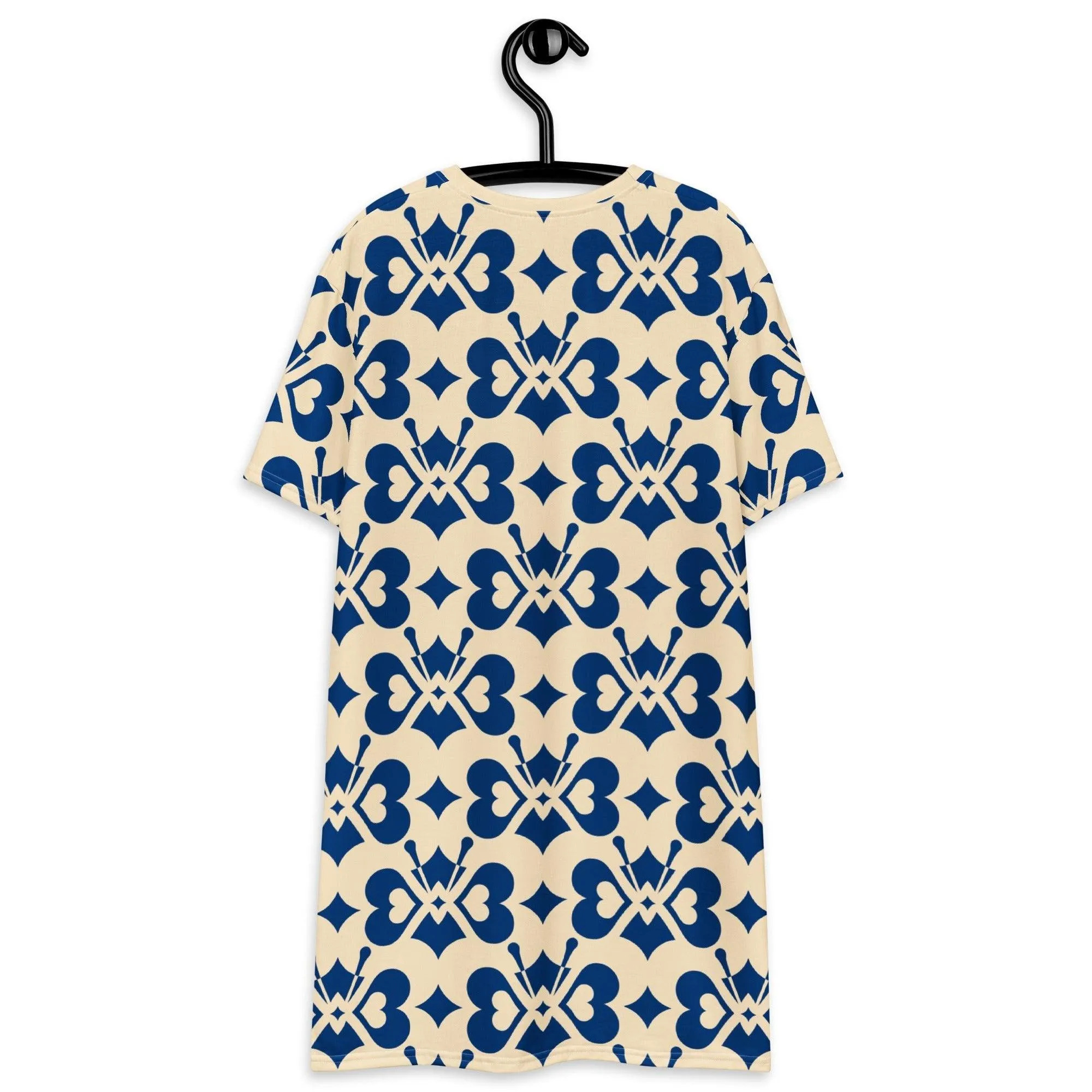 LOVE BUTTERFLY bluelight - T-shirt dress