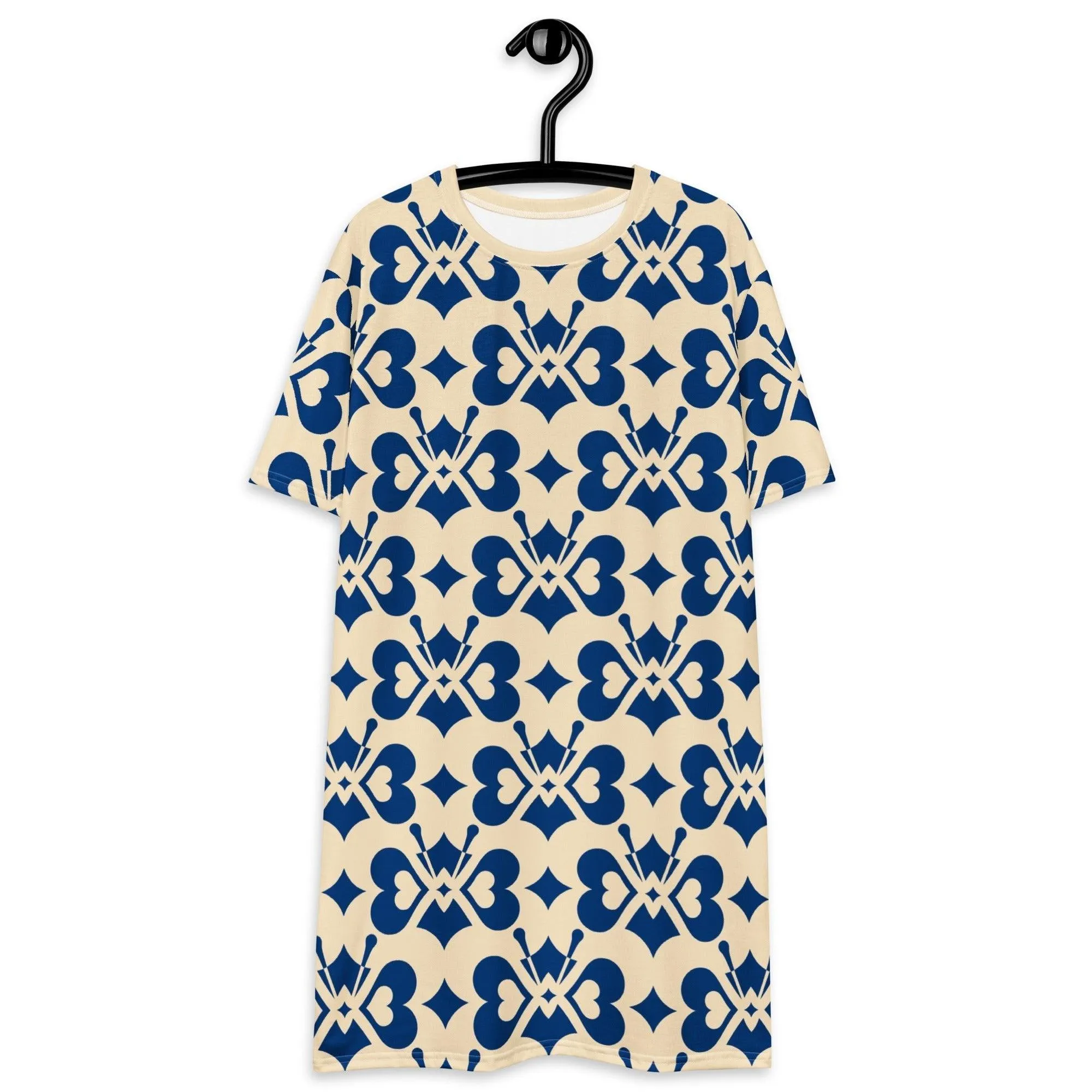 LOVE BUTTERFLY bluelight - T-shirt dress