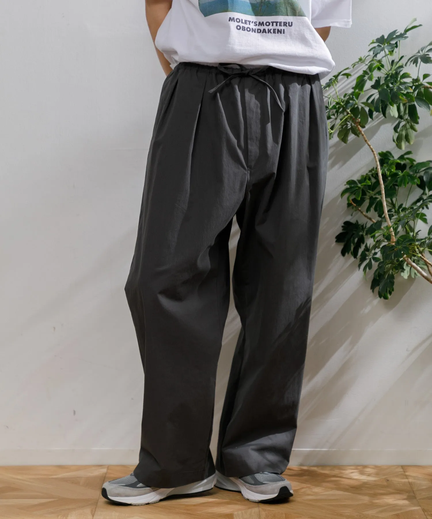 【MEN】ORCIVAL WIDE EASY PANTS