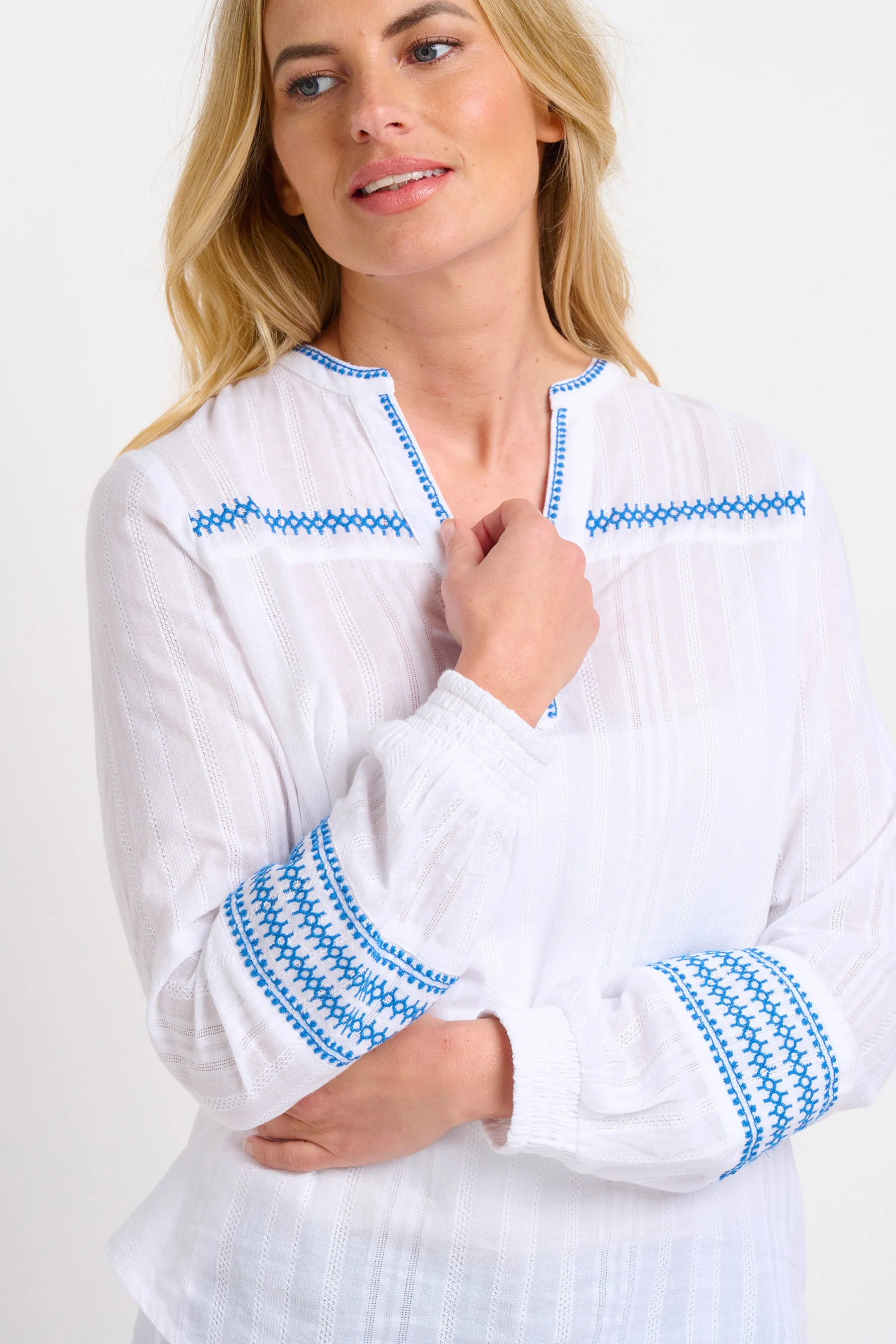 Nattie Embroidered Blouse