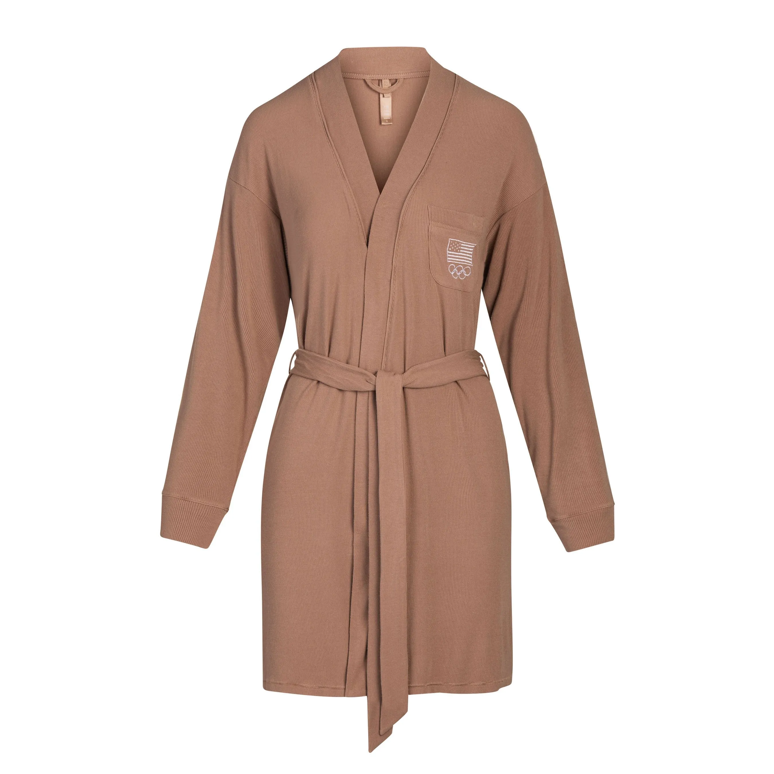 OLYMPIC CAPSULE RIB ROBE | SIENNA