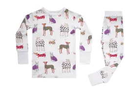 Paw-Fect Puppy Two-Piece Bamboo Pajama Set