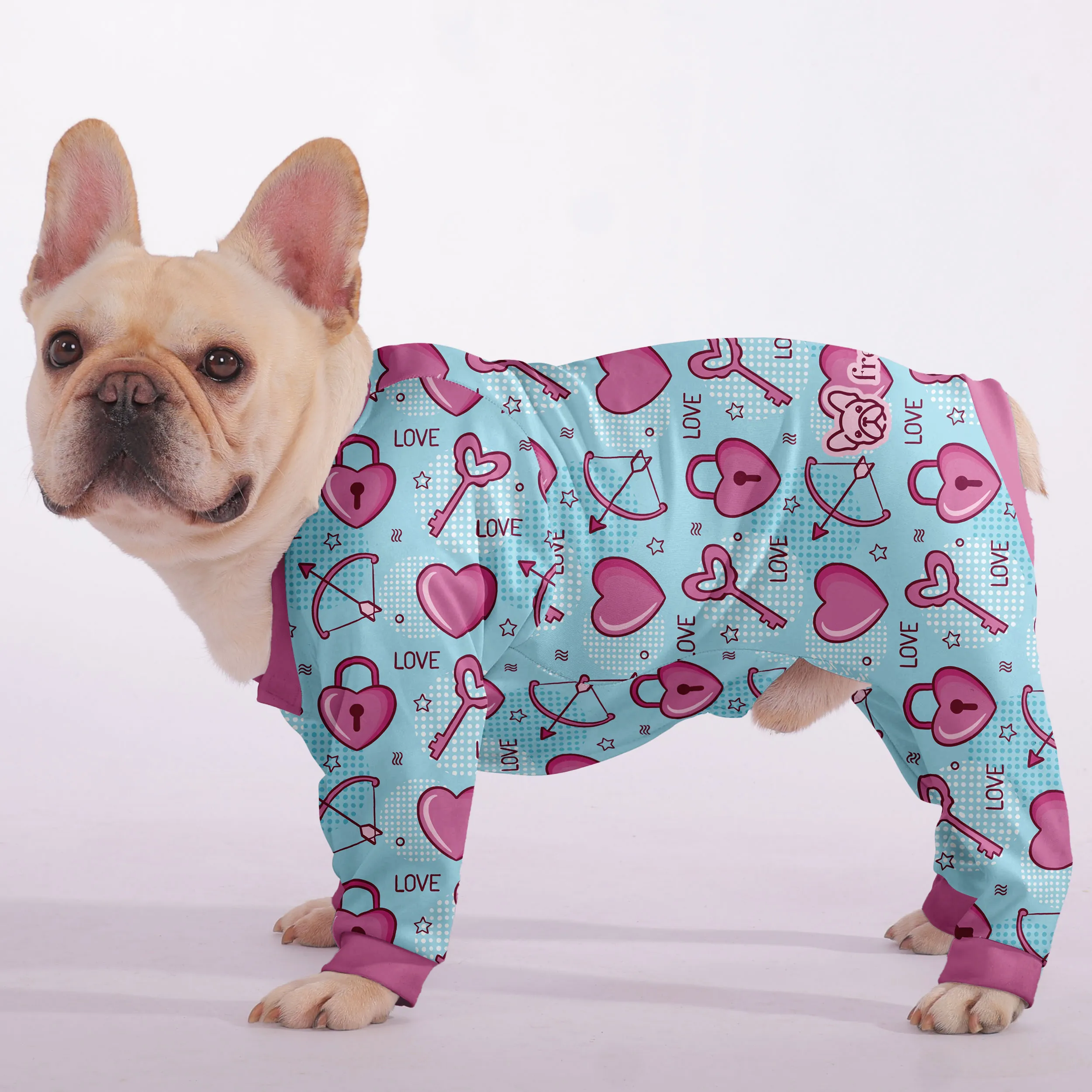 Pearl - Frenchie Pajamas – Ultra-Soft, Cozy, & Adorably Stylish