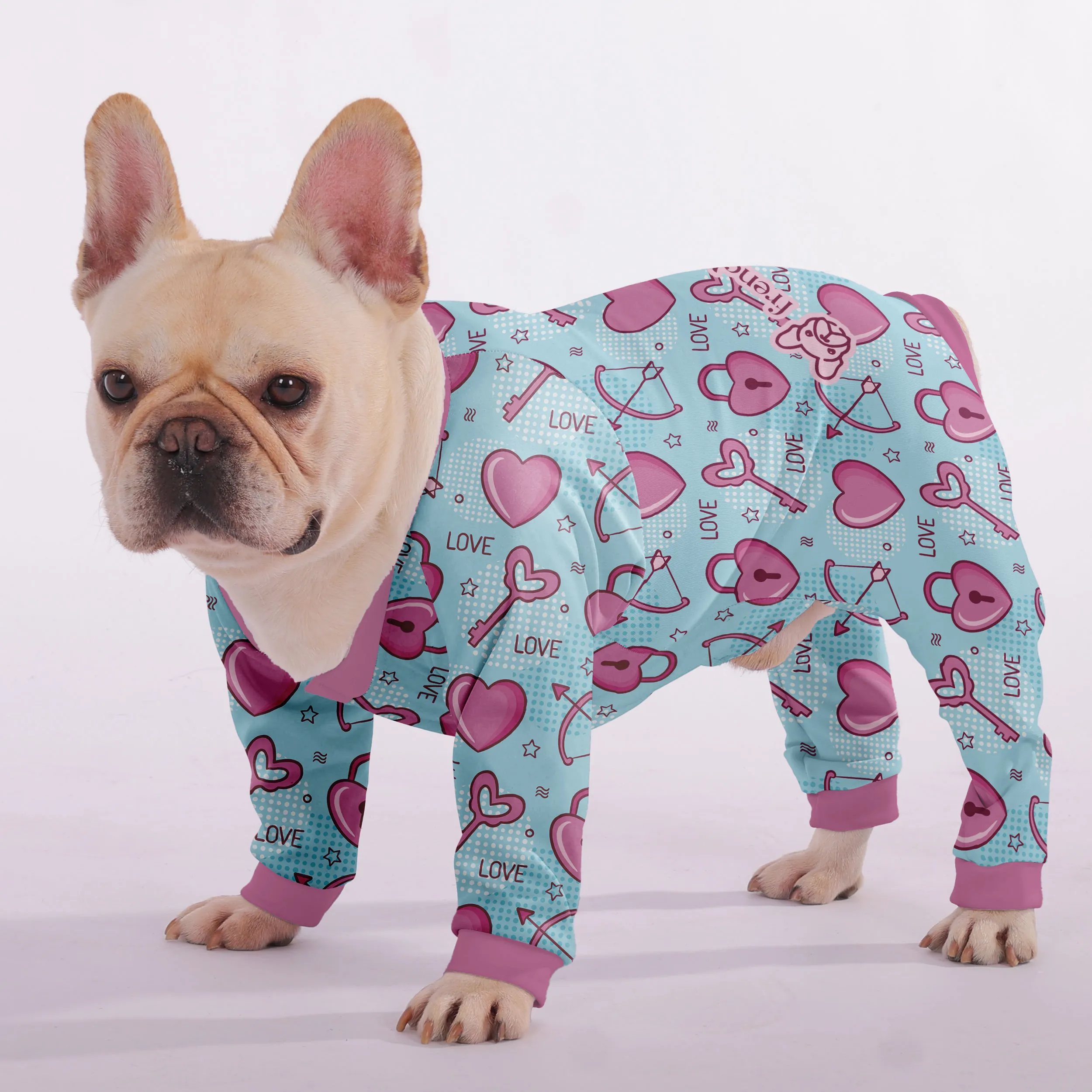 Pearl - Frenchie Pajamas – Ultra-Soft, Cozy, & Adorably Stylish