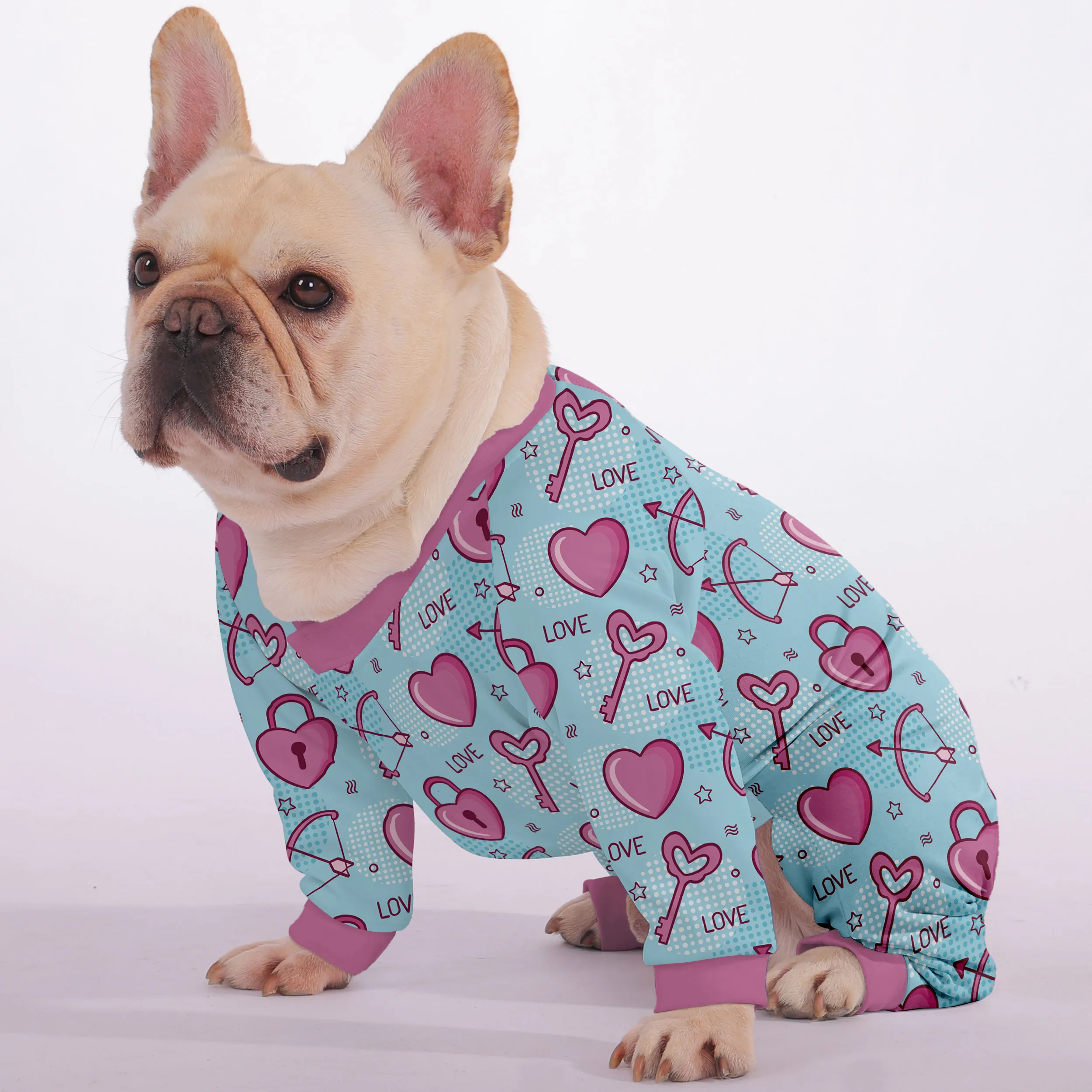 Pearl - Frenchie Pajamas – Ultra-Soft, Cozy, & Adorably Stylish