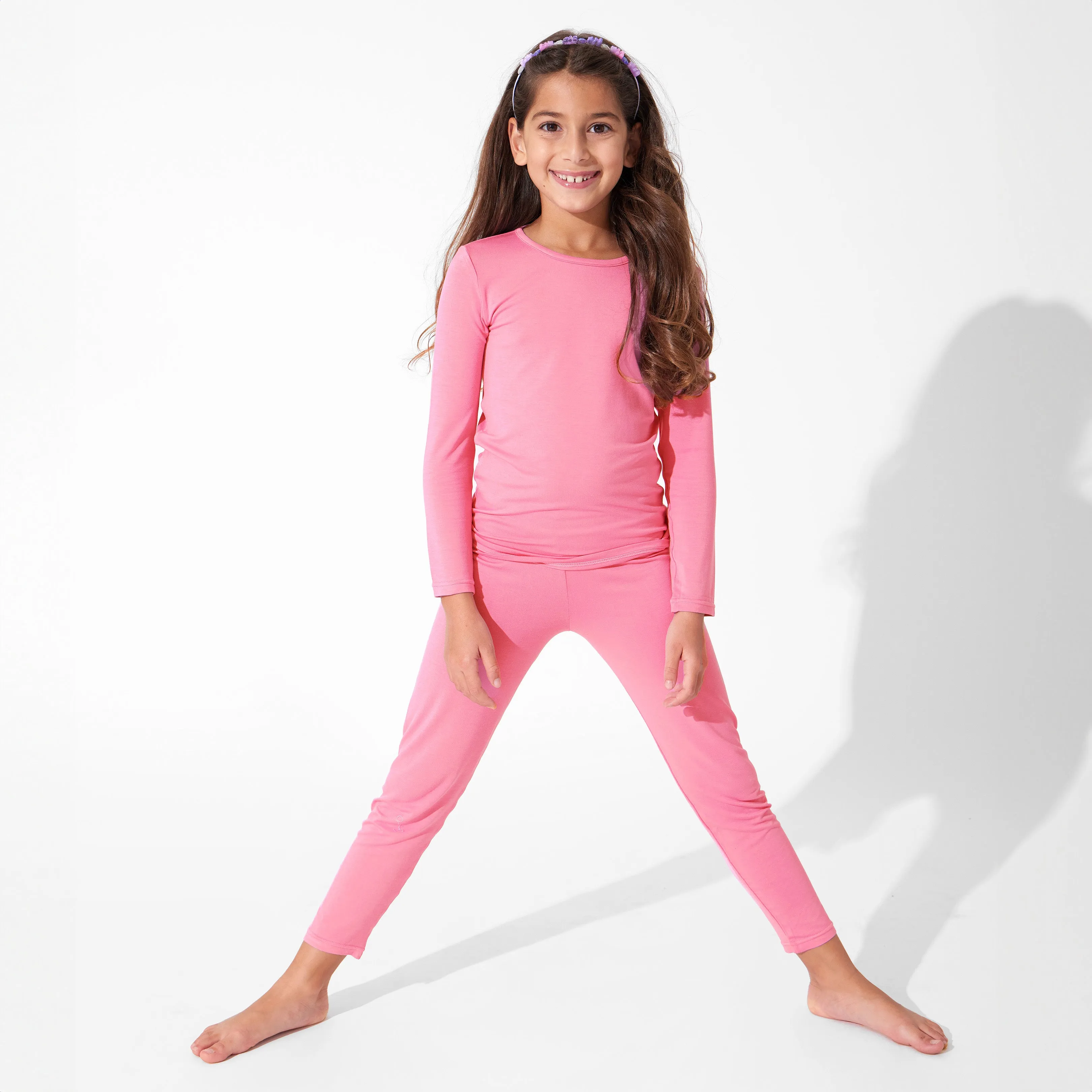 Pink Holiday Wonderland Bundle - Bamboo Kids Pajamas