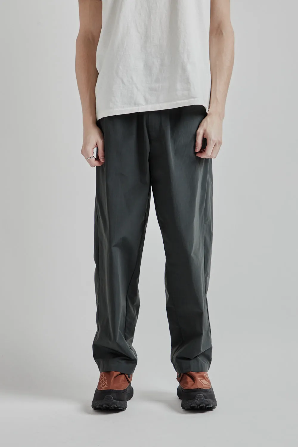 Relax Straight Easy Pants - Deep Charcoal