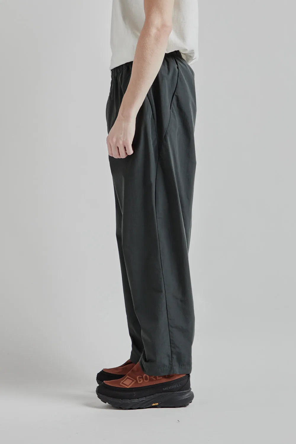 Relax Straight Easy Pants - Deep Charcoal