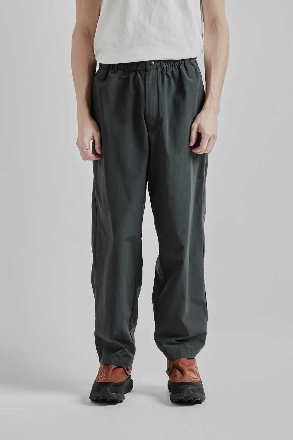 Relax Straight Easy Pants - Deep Charcoal