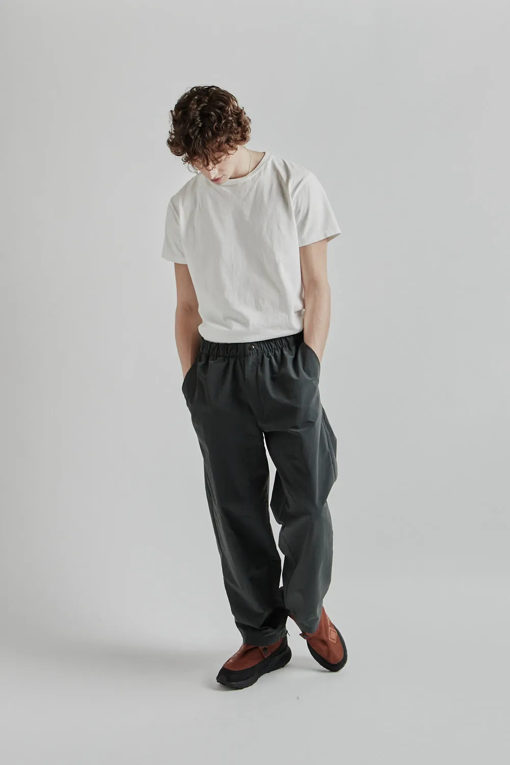 Relax Straight Easy Pants - Deep Charcoal