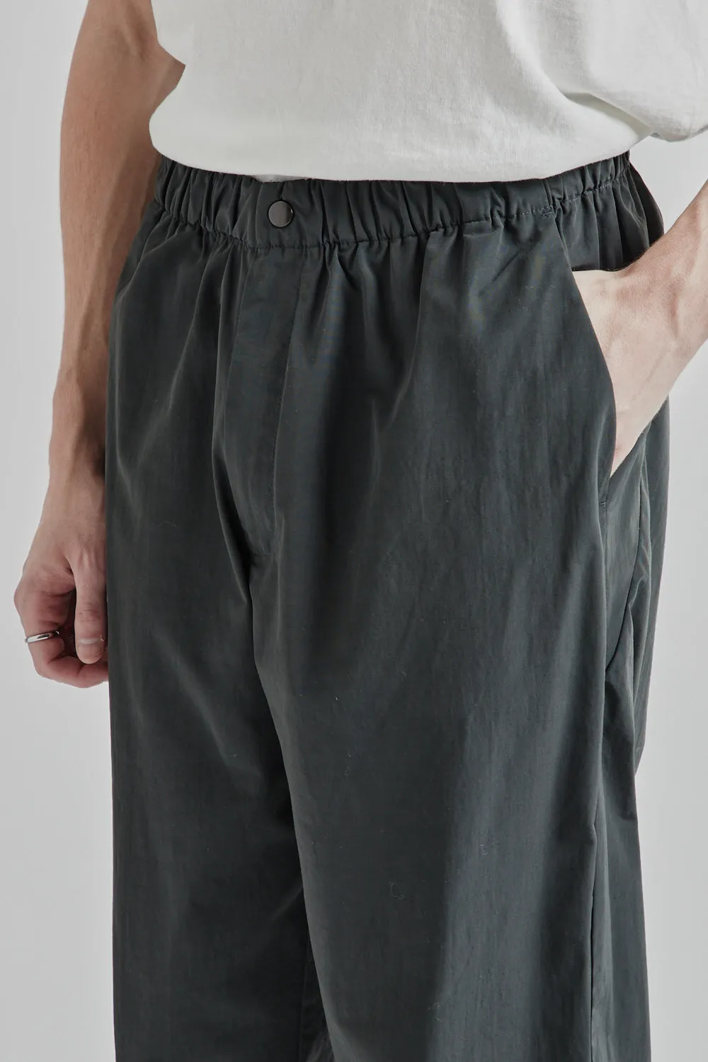 Relax Straight Easy Pants - Deep Charcoal