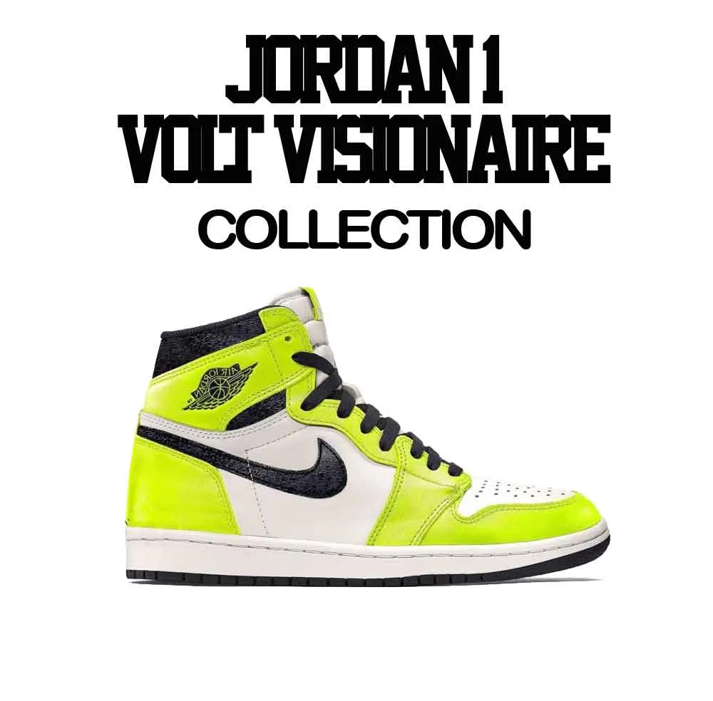 Retro 1 Visionaire Volt Bright Future Shirt