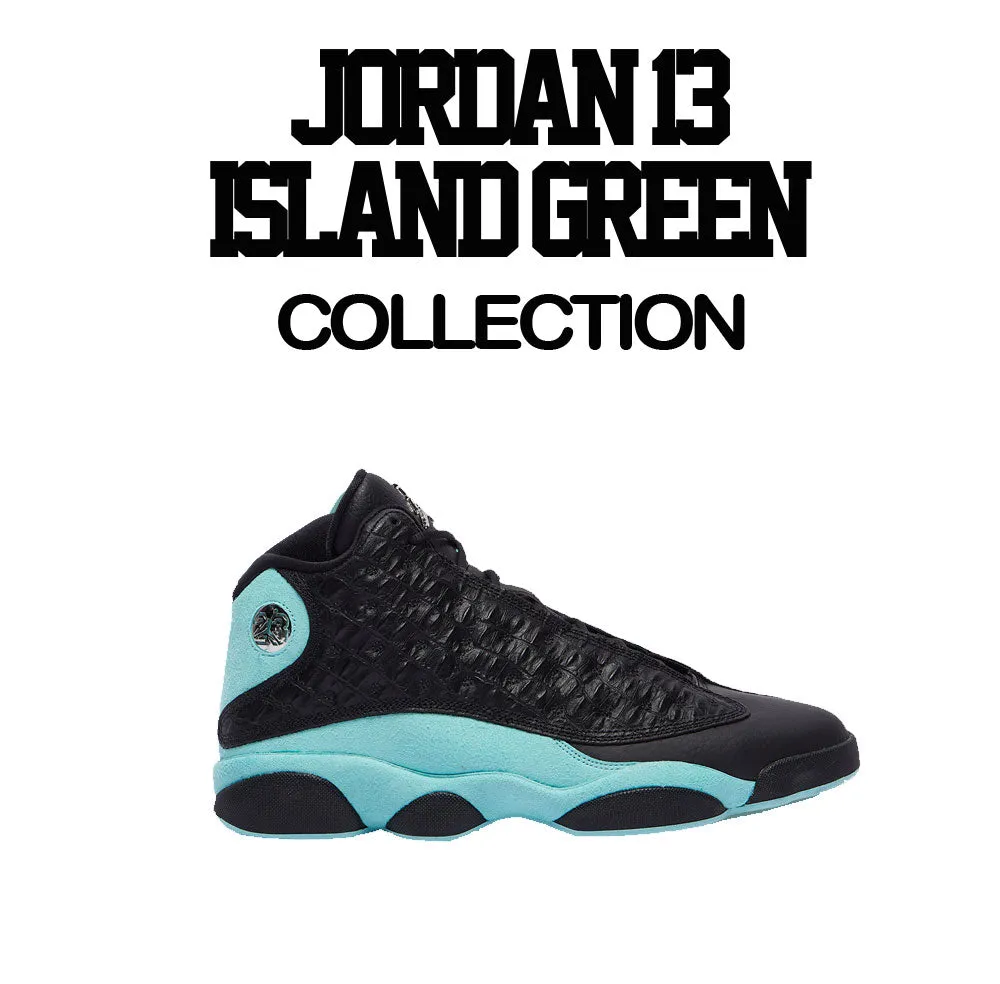 Retro 13 Island Green Bright Future Shirt