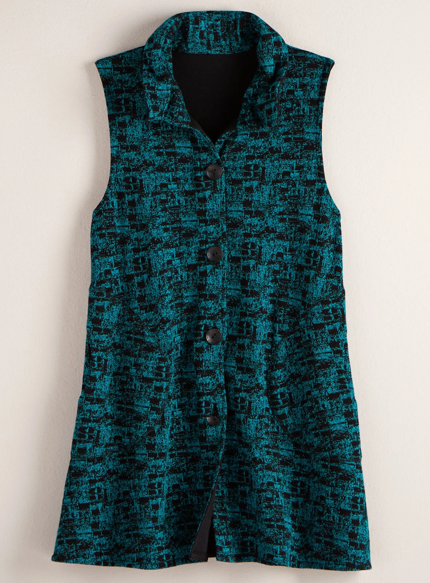 Reversible Crosshatch Vest