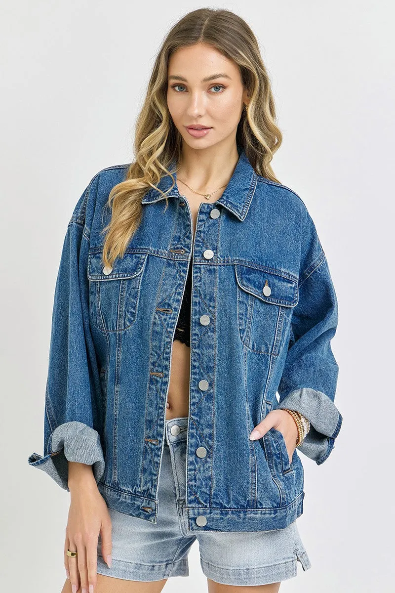 Risen Oversized Jean Jacket